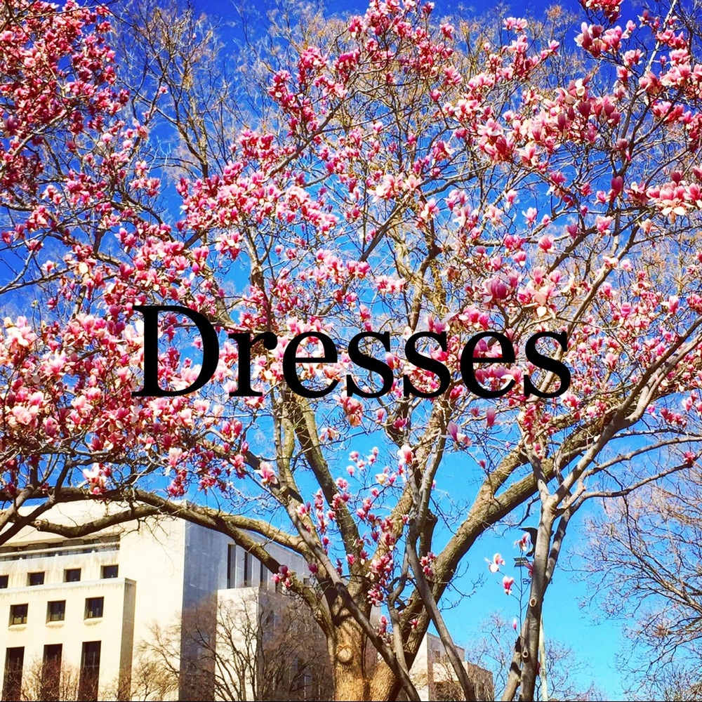 Various dresses for all occasions.